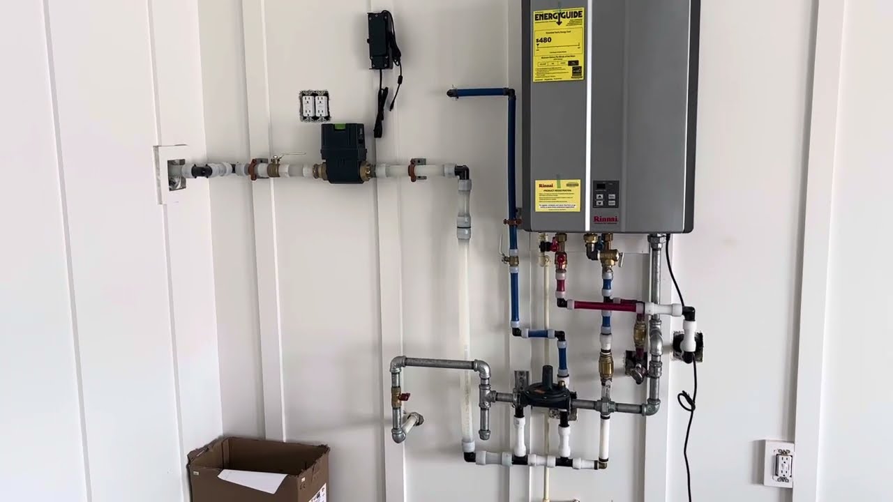 Tankless Water Heater Installation in Arlington