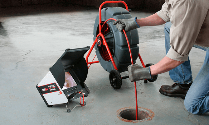 Video Pipe Inspection in Arlington